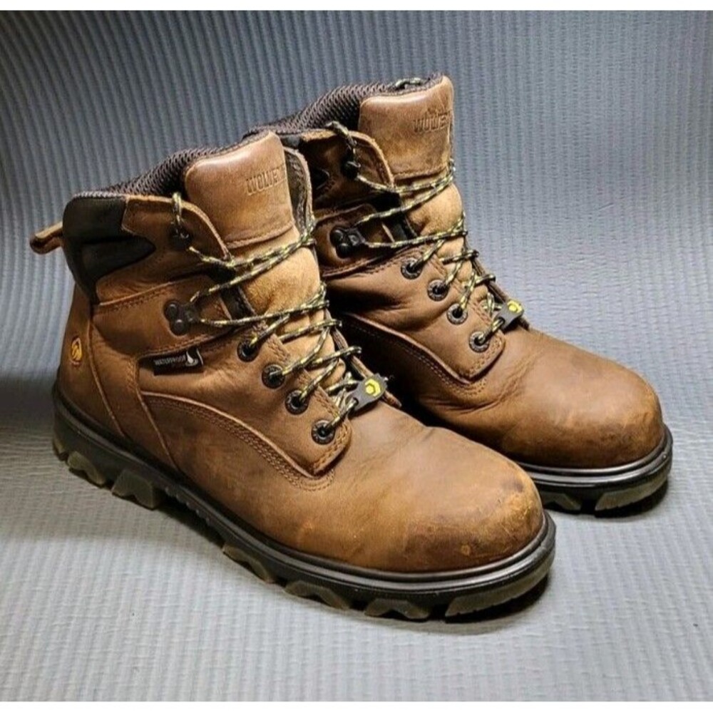 Wolverine I-90 EPX CarbonMax 6" Comp Toe Boot Brown Mens Size 9.5M